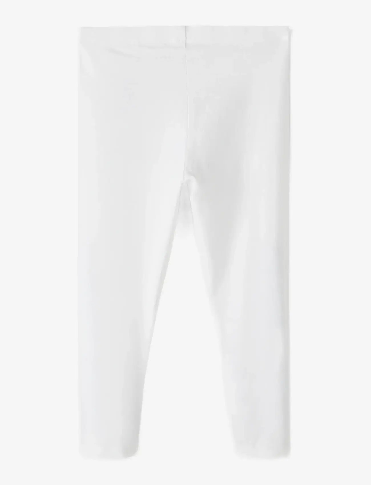 name it - NKFVIVIAN CAPRI LEGGING FF NOOS - leggings - bright white - 1