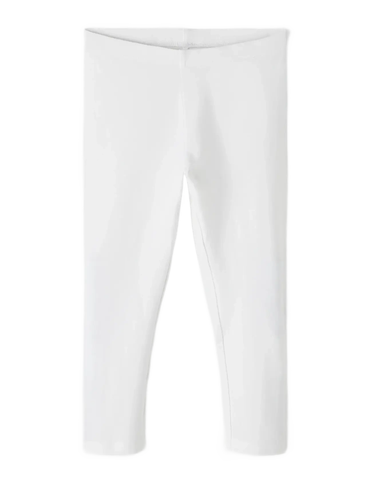 name it - NKFVIVIAN CAPRI LEGGING FF NOOS - leggings - bright white - 2
