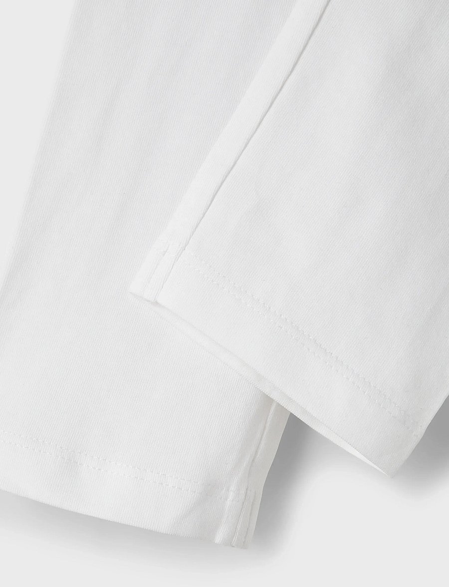 name it - NKFVIVIAN CAPRI LEGGING FF NOOS - leggings - bright white - 3