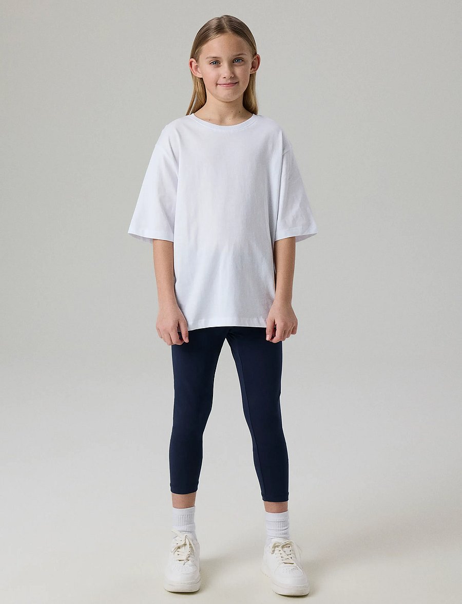 name it - NKFVIVIAN CAPRI LEGGING FF NOOS - leggings - dark sapphire - 0