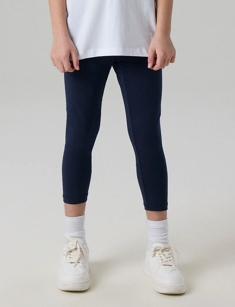 name it - NKFVIVIAN CAPRI LEGGING FF NOOS - leggings - dark sapphire - 5