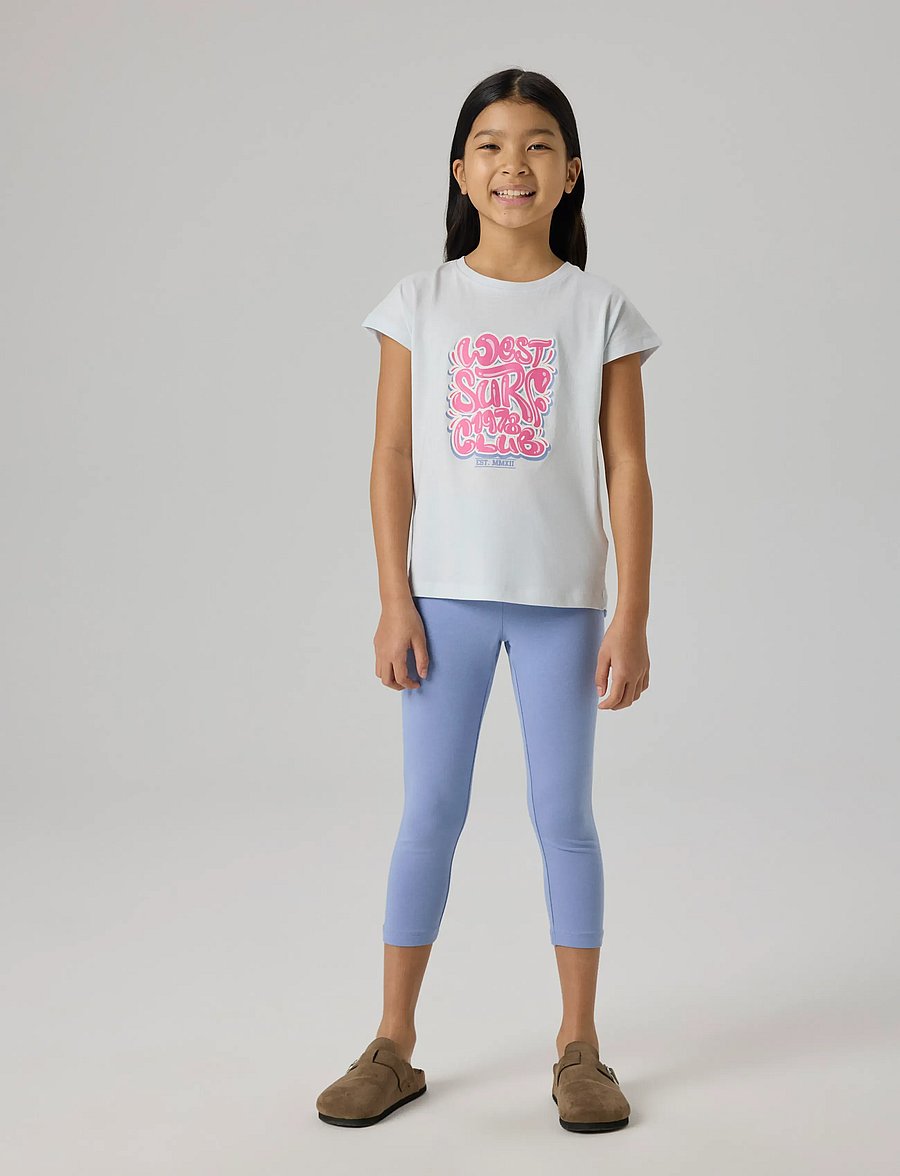 name it - NKFVIVIAN CAPRI LEGGING FF NOOS - leggings - purple impression - 3