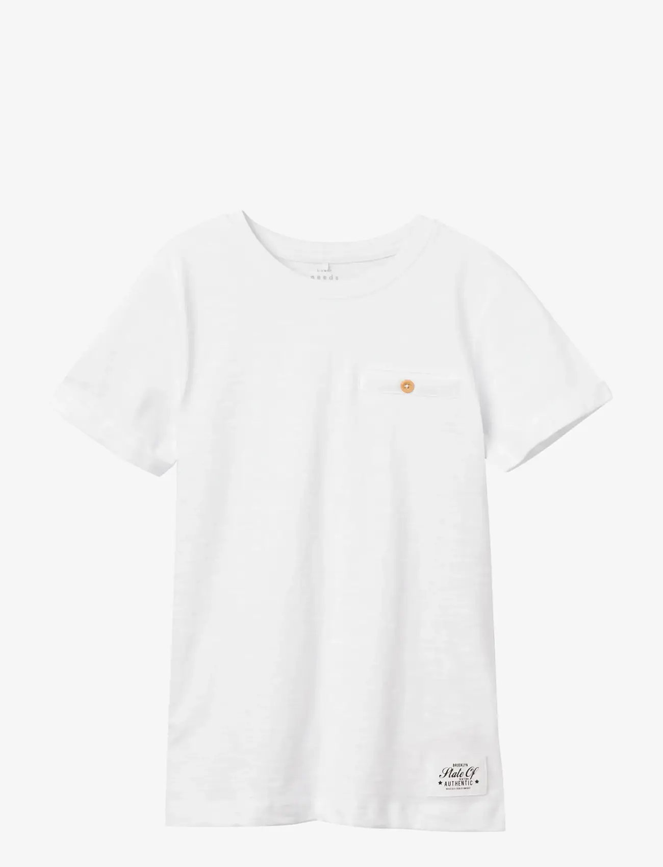 name it - NKMVINCENT SS TOP F NOOS - kortærmede t-shirts - bright white - 1