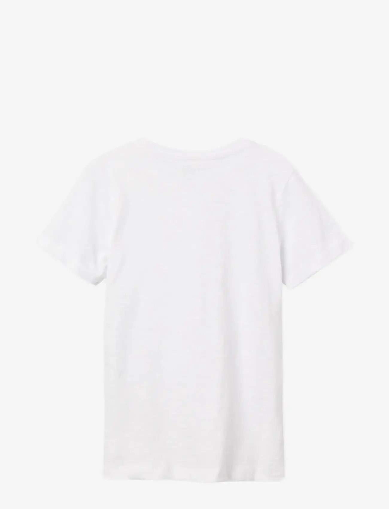 name it - NKMVINCENT SS TOP F NOOS - kortærmede t-shirts - bright white - 2