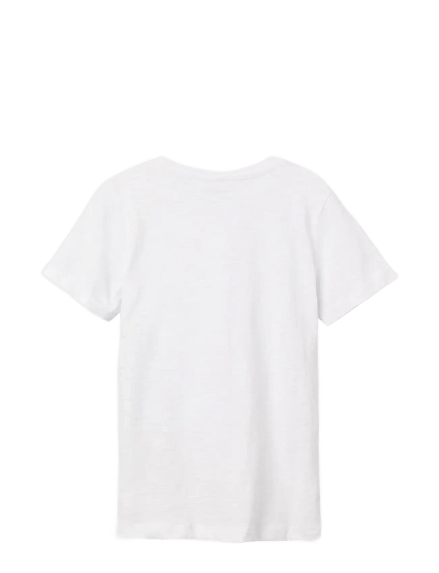 name it - NKMVINCENT SS TOP F NOOS - stutterma bolir - bright white - 2