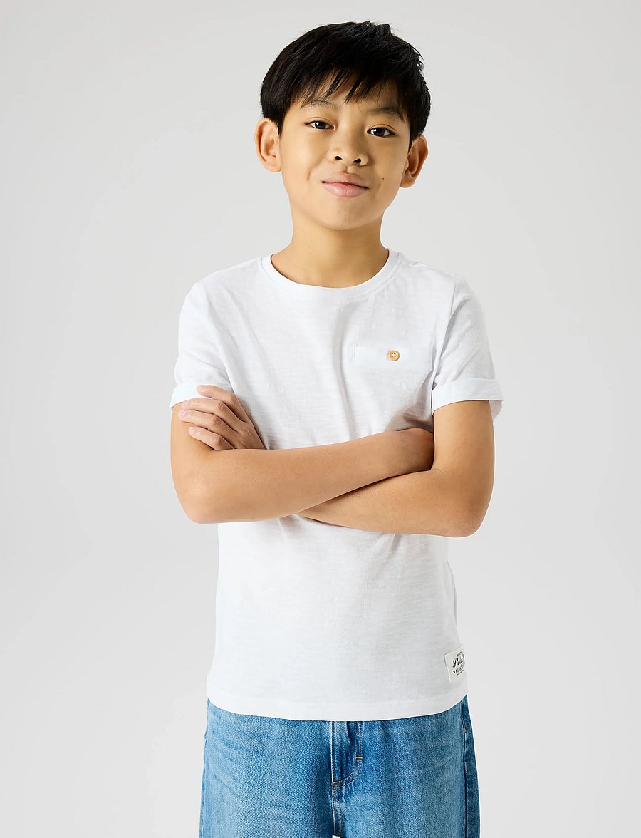 name it - NKMVINCENT SS TOP F NOOS - stutterma bolir - bright white - 4