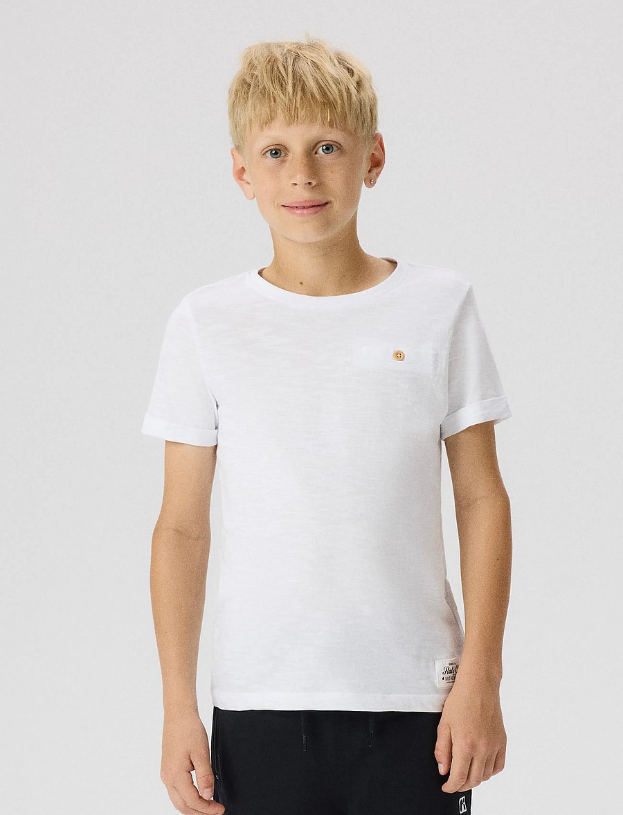 name it - NKMVINCENT SS TOP F NOOS - kurzärmelige - bright white - 5