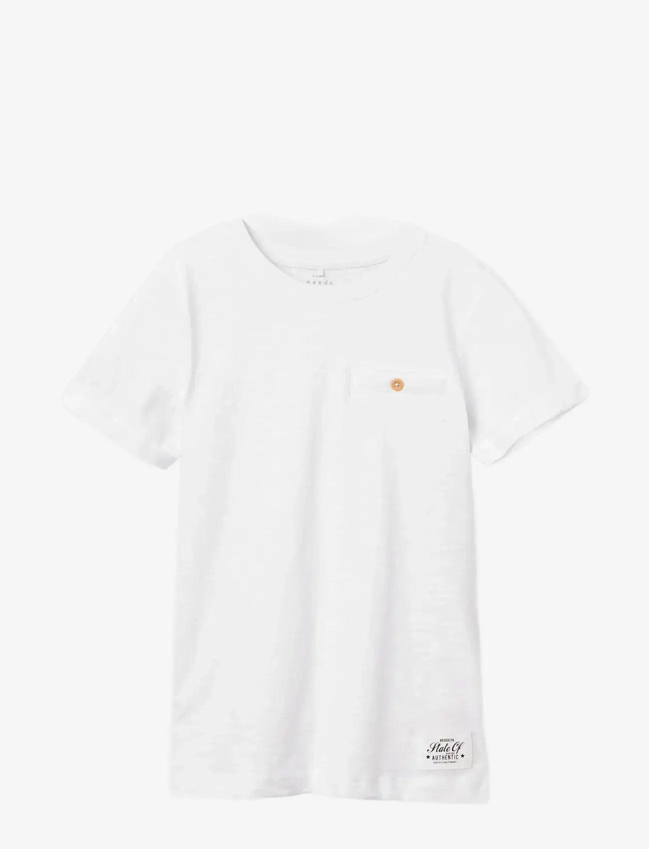 name it - NKMVINCENT SS TOP F NOOS - kortærmede t-shirts - bright white - 3