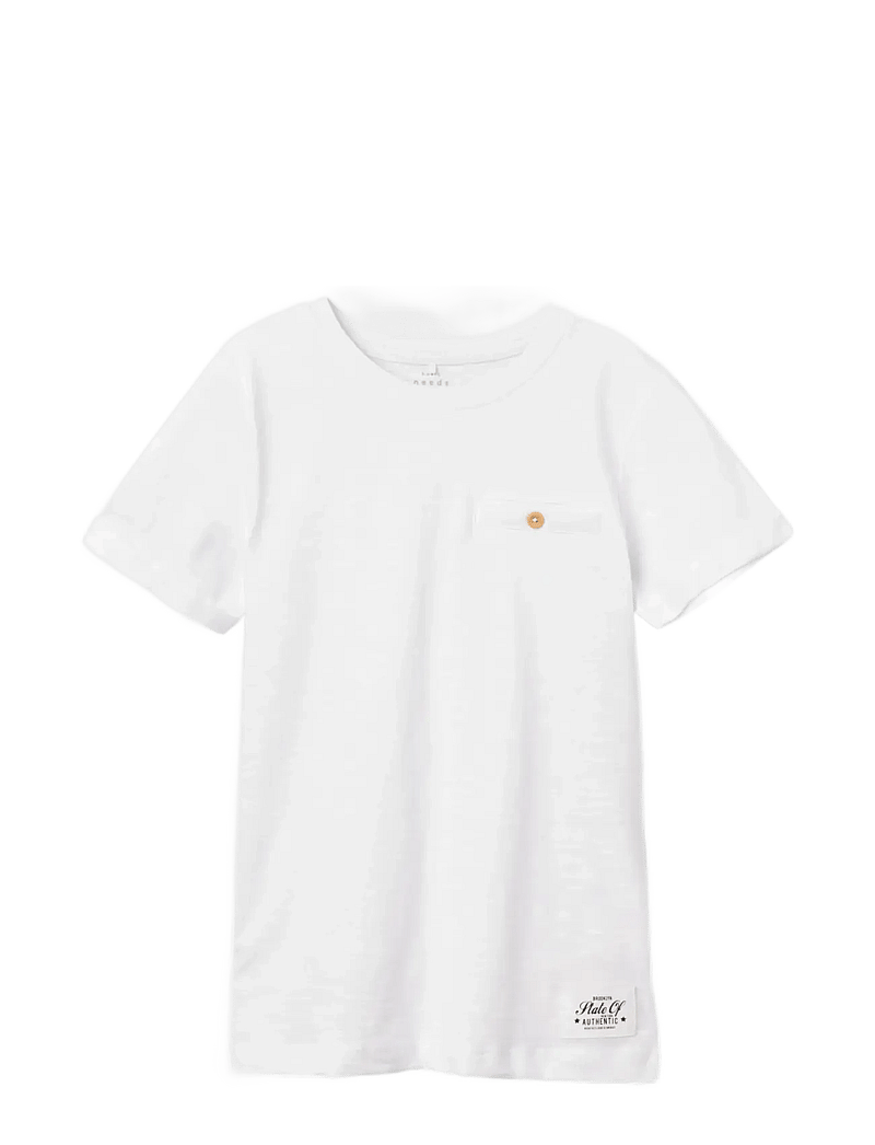 name it - NKMVINCENT SS TOP F NOOS - kortærmede t-shirts - bright white - 3