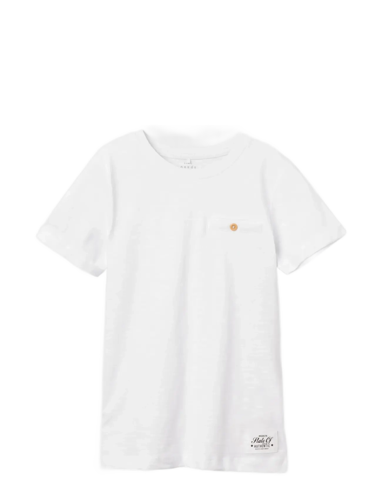 name it - NKMVINCENT SS TOP F NOOS - short-sleeved t-shirts - bright white - 3