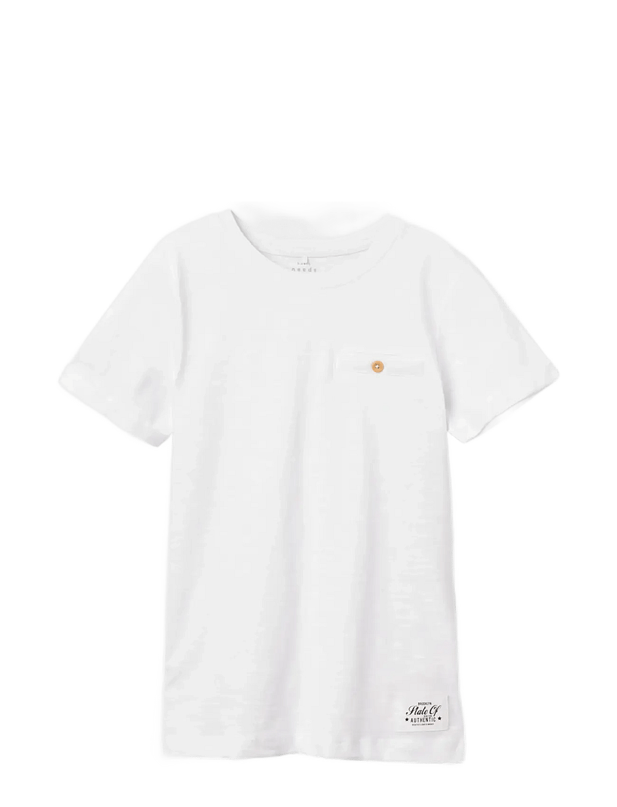 name it - NKMVINCENT SS TOP F NOOS - stutterma bolir - bright white - 3