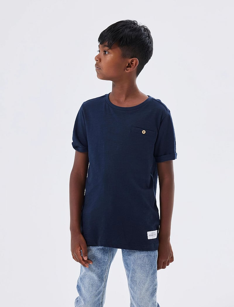 name it - NKMVINCENT SS TOP F NOOS - kurzärmelige - dark sapphire - 2