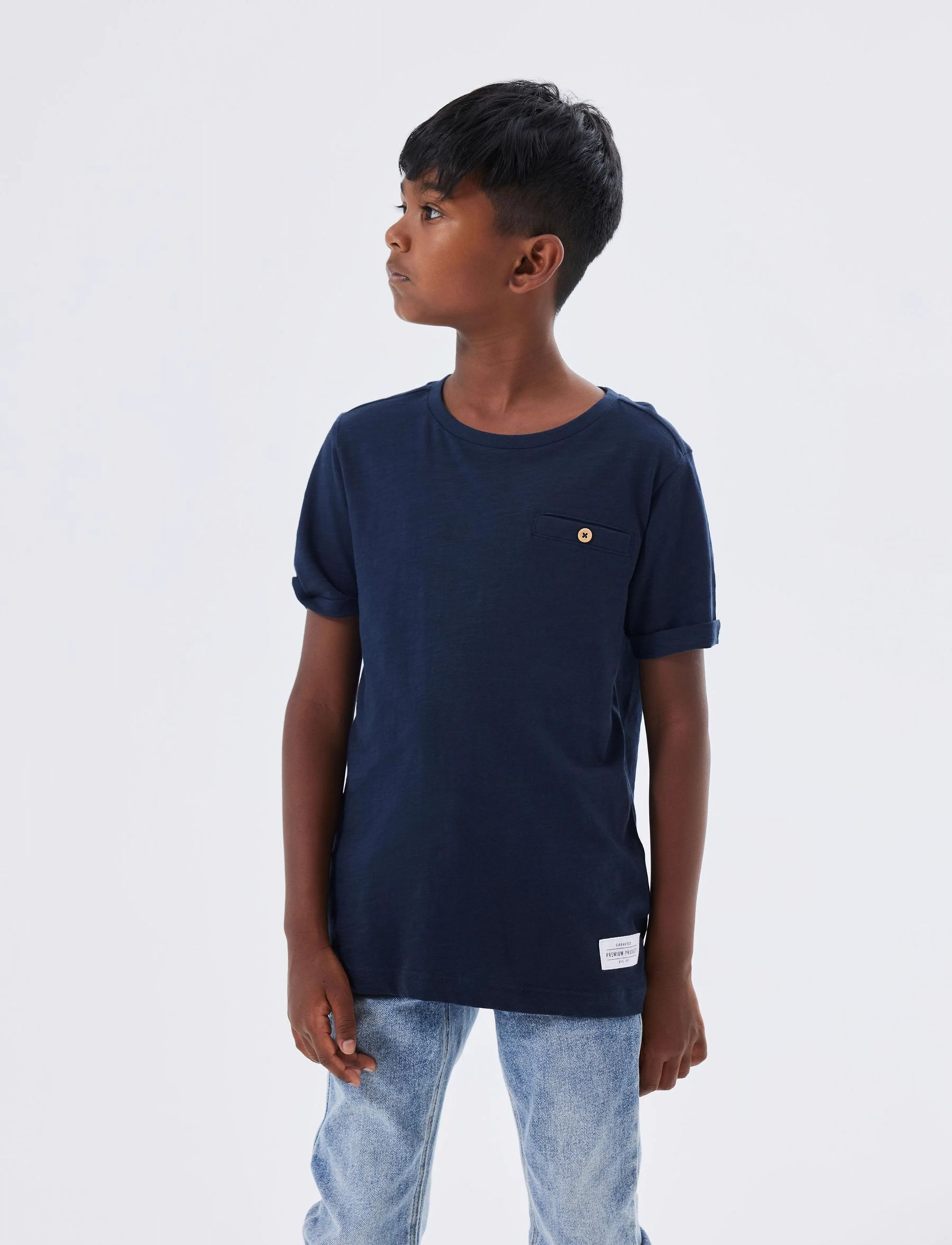 name it - NKMVINCENT SS TOP F NOOS - short-sleeved t-shirts - dark sapphire - 2