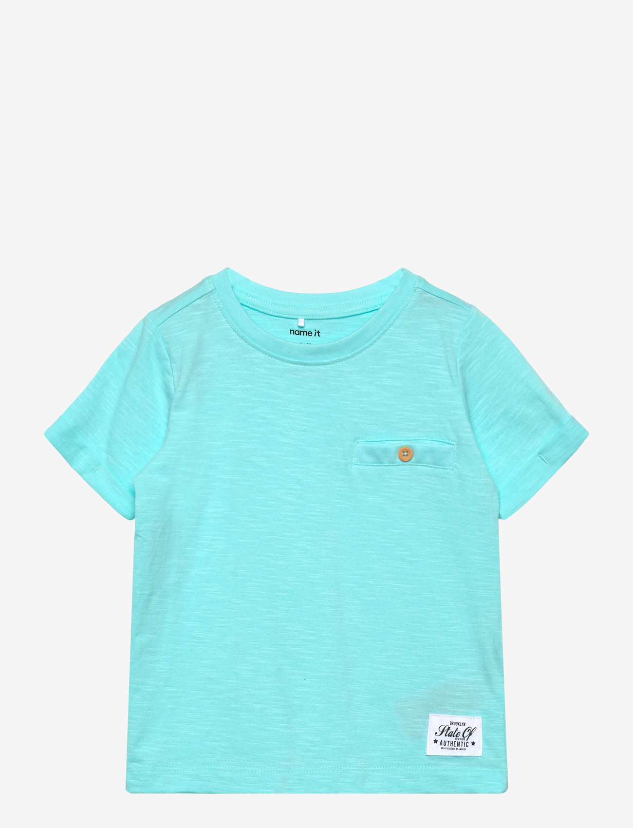 name it - NKMVINCENT SS TOP F NOOS - kortærmede t-shirts - limpet shell - 0