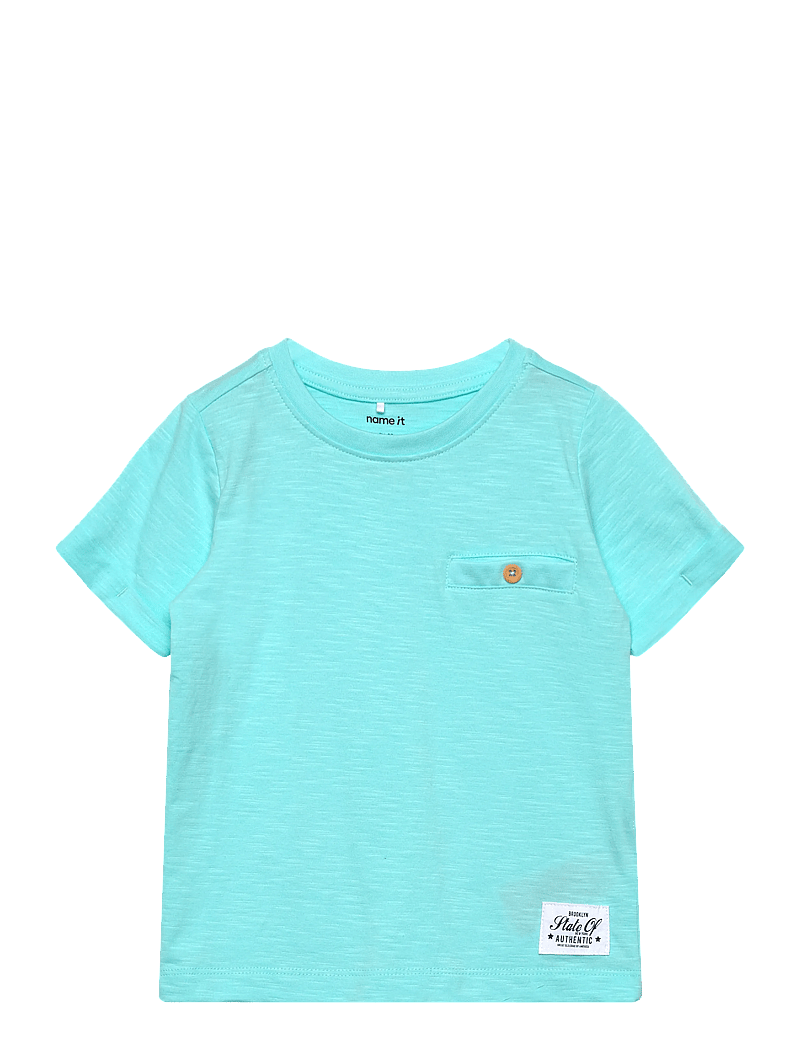 name it - NKMVINCENT SS TOP F NOOS - kortærmede t-shirts - limpet shell - 0