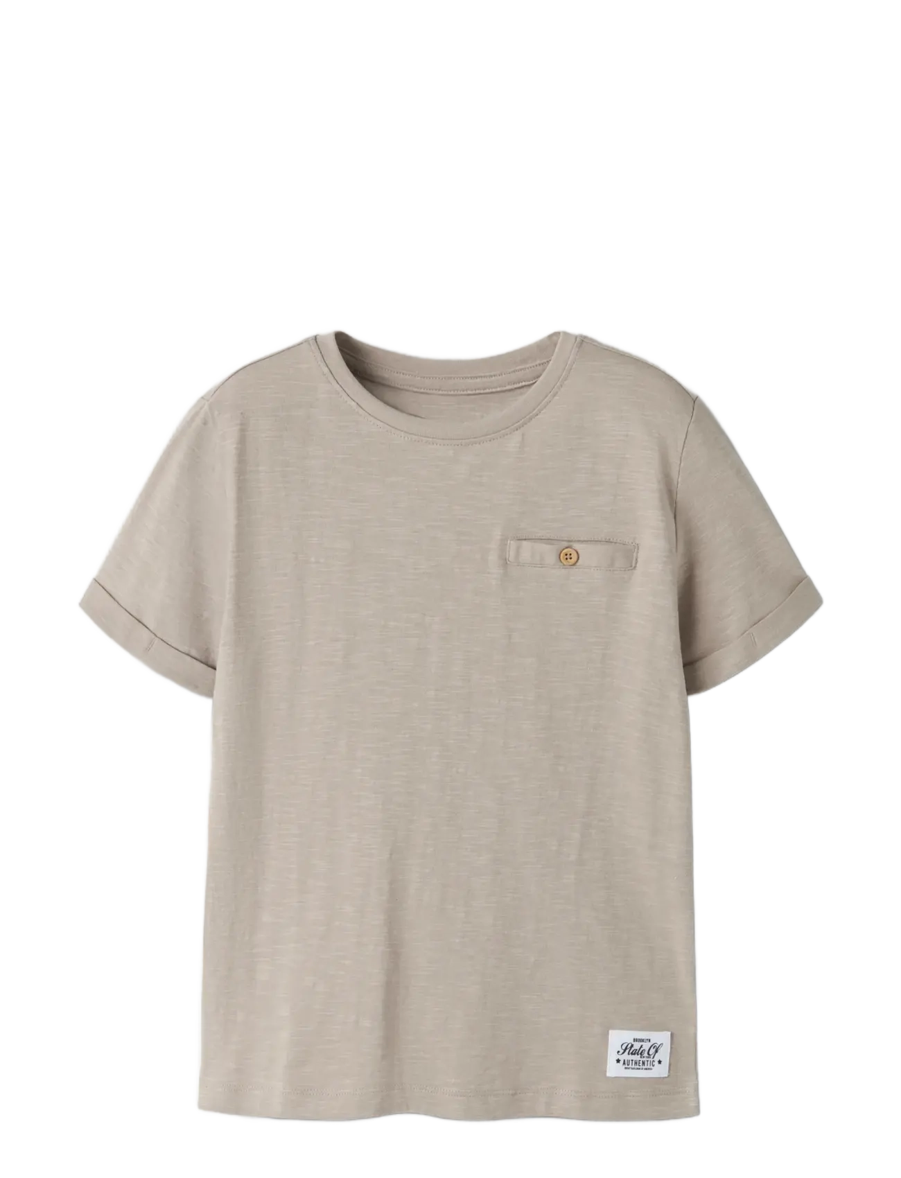 name it NKMVINCENT SS TOP F NOOS - Riided - PURE CASHMERE / beige