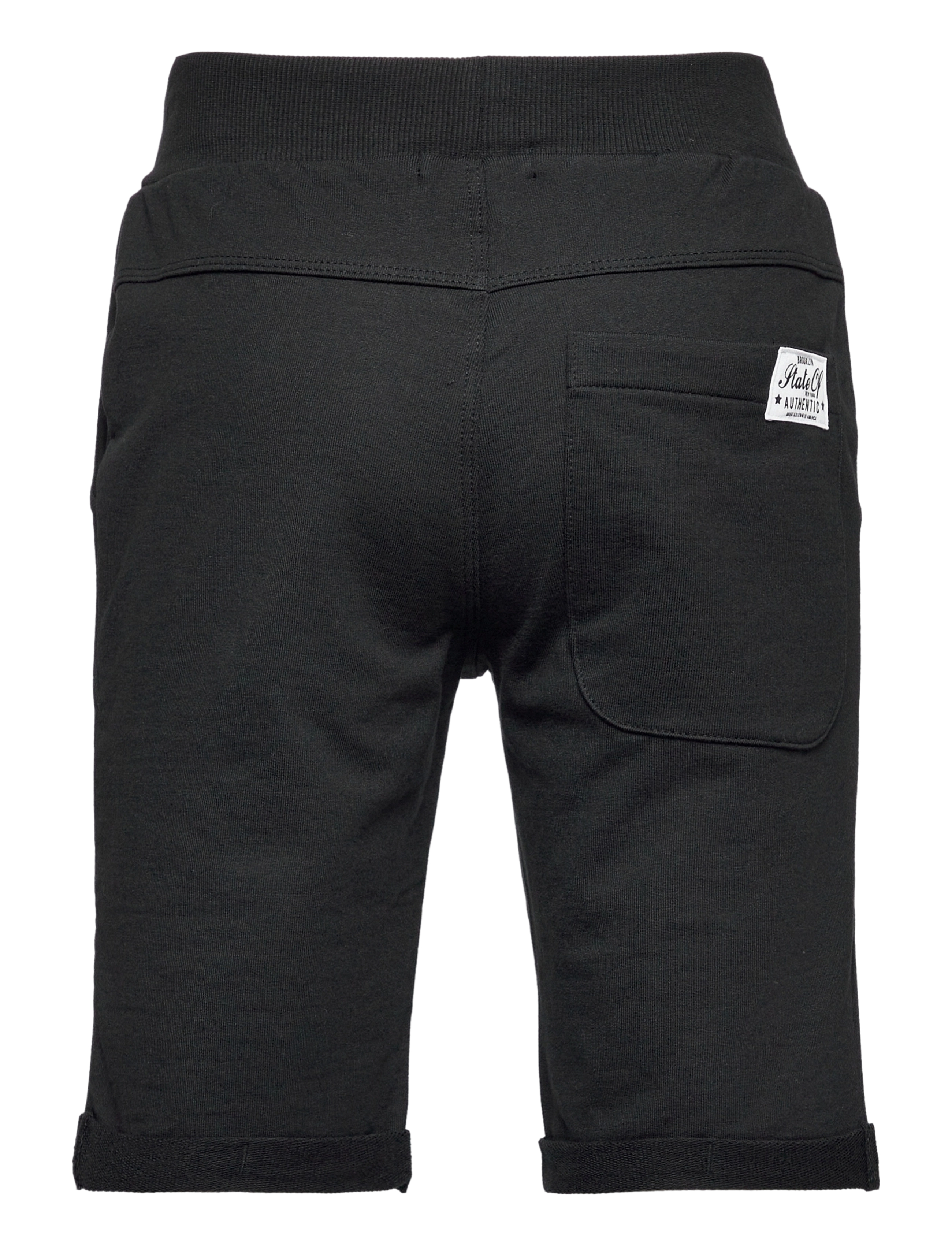 name it - NKMVERMO LONG SWE SHORTS UNB F NOOS - sweatshorts - black - 2