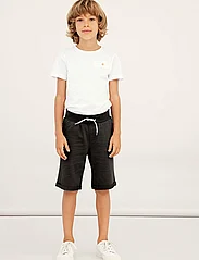 name it - NKMVERMO LONG SWE SHORTS UNB F NOOS - sweat shorts - black - 2