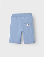 name it - NKMVERMO LONG SWE SHORTS UNB F NOOS - sweat shorts - chambray blue - 1
