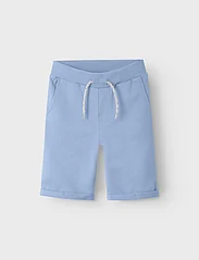 name it - NKMVERMO LONG SWE SHORTS UNB F NOOS - sweat shorts - chambray blue - 2