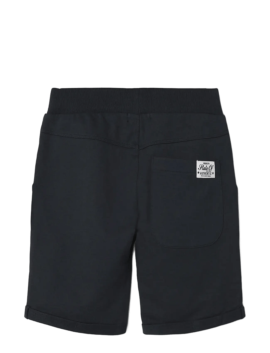 name it - NKMVERMO LONG SWE SHORTS UNB F NOOS - sweatshorts - dark sapphire - 2