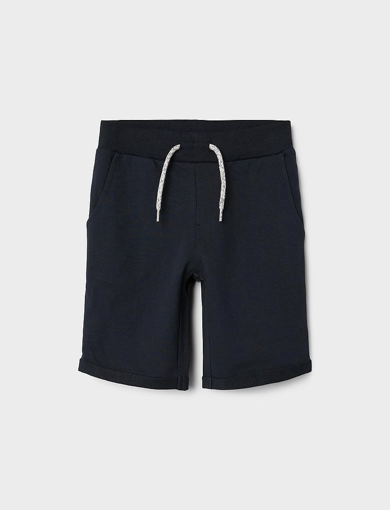 name it - NKMVERMO LONG SWE SHORTS UNB F NOOS - sweatshorts - dark sapphire - 4