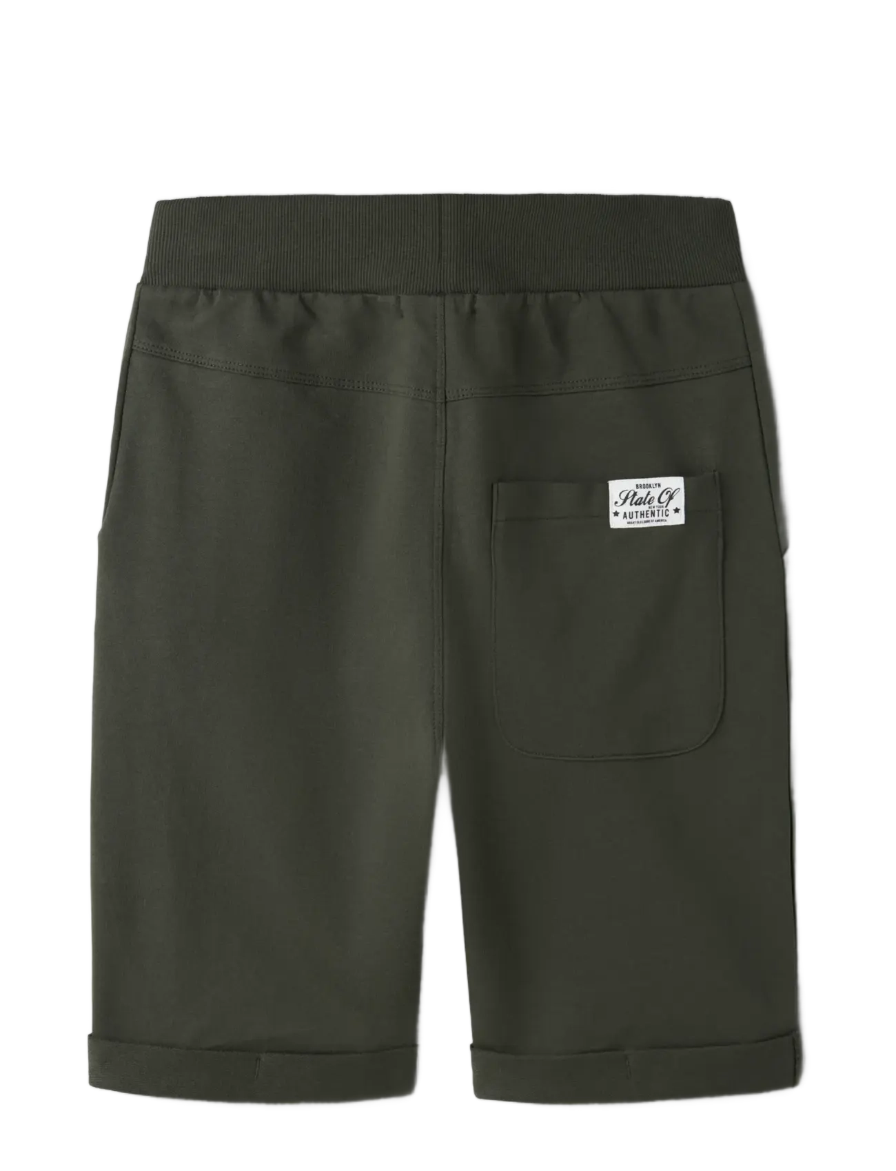 name it - NKMVERMO LONG SWE SHORTS UNB F NOOS - sweatshorts - deep depths - 2