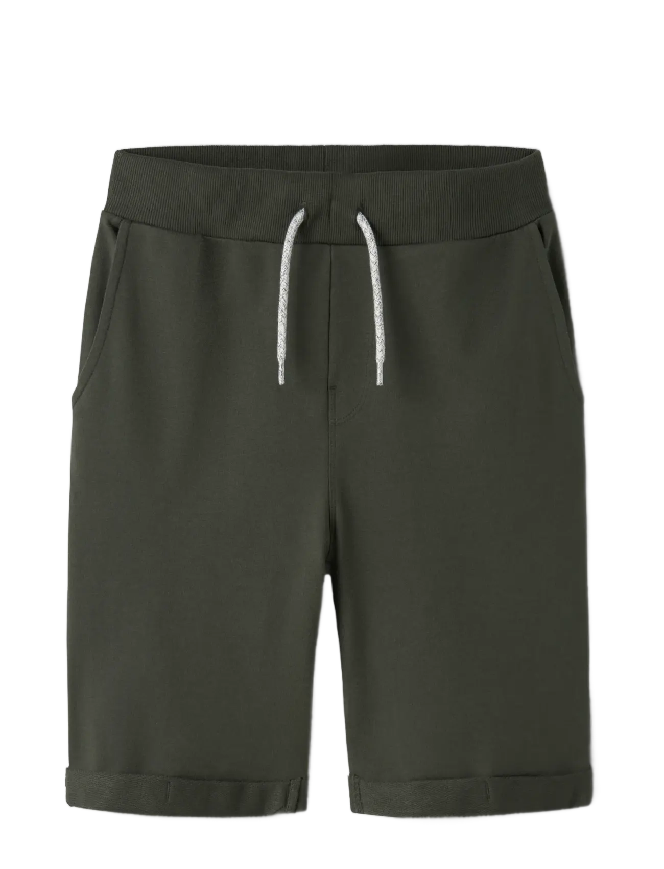 name it - NKMVERMO LONG SWE SHORTS UNB F NOOS - sweatshorts - deep depths - 3