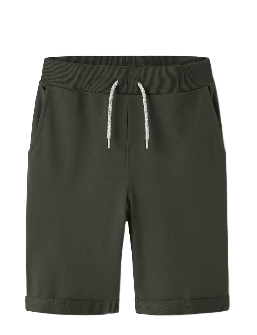 name it - NKMVERMO LONG SWE SHORTS UNB F NOOS - sweatshorts - deep depths - 3