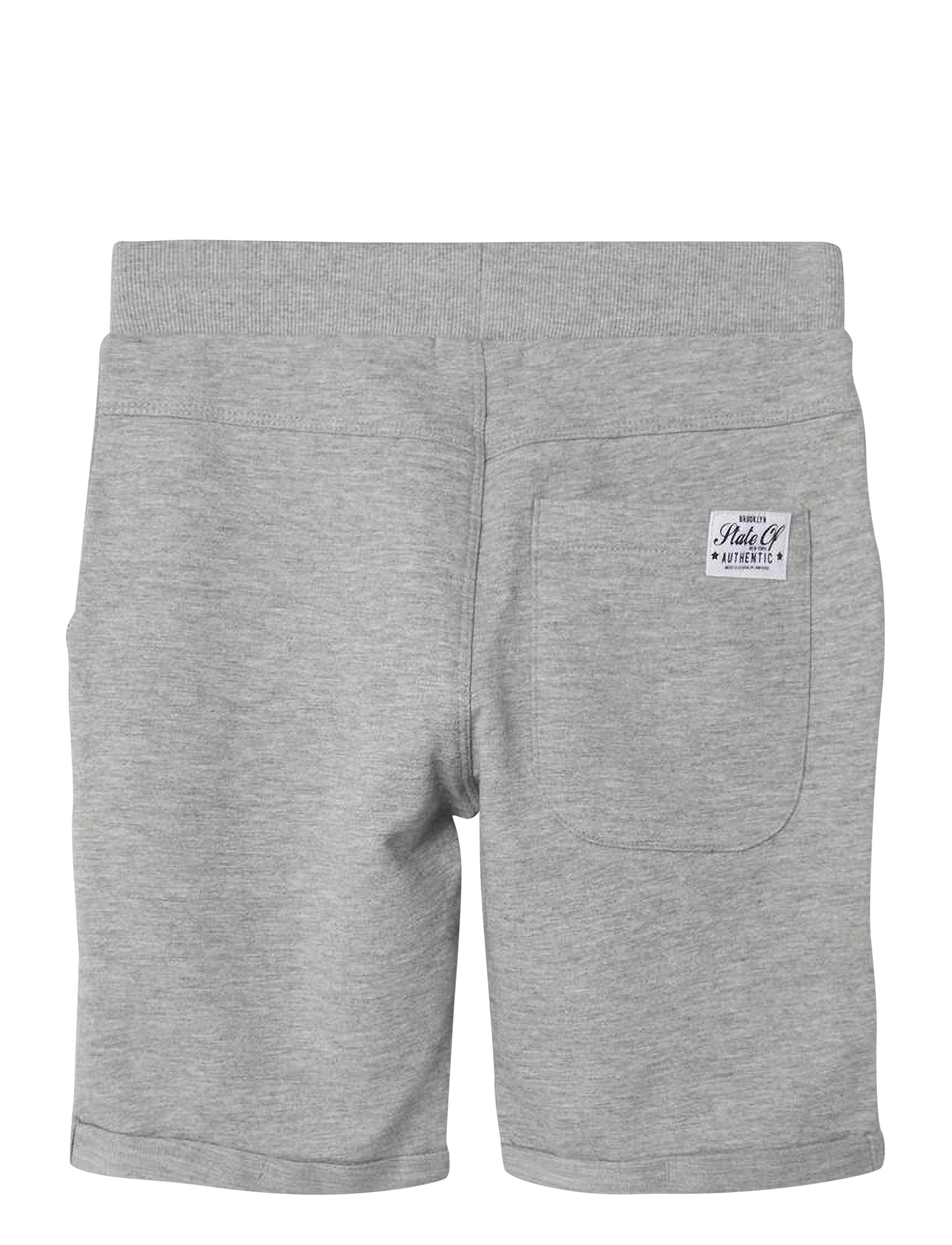 name it - NKMVERMO LONG SWE SHORTS UNB F NOOS - shorts en molleton - grey melange - 2