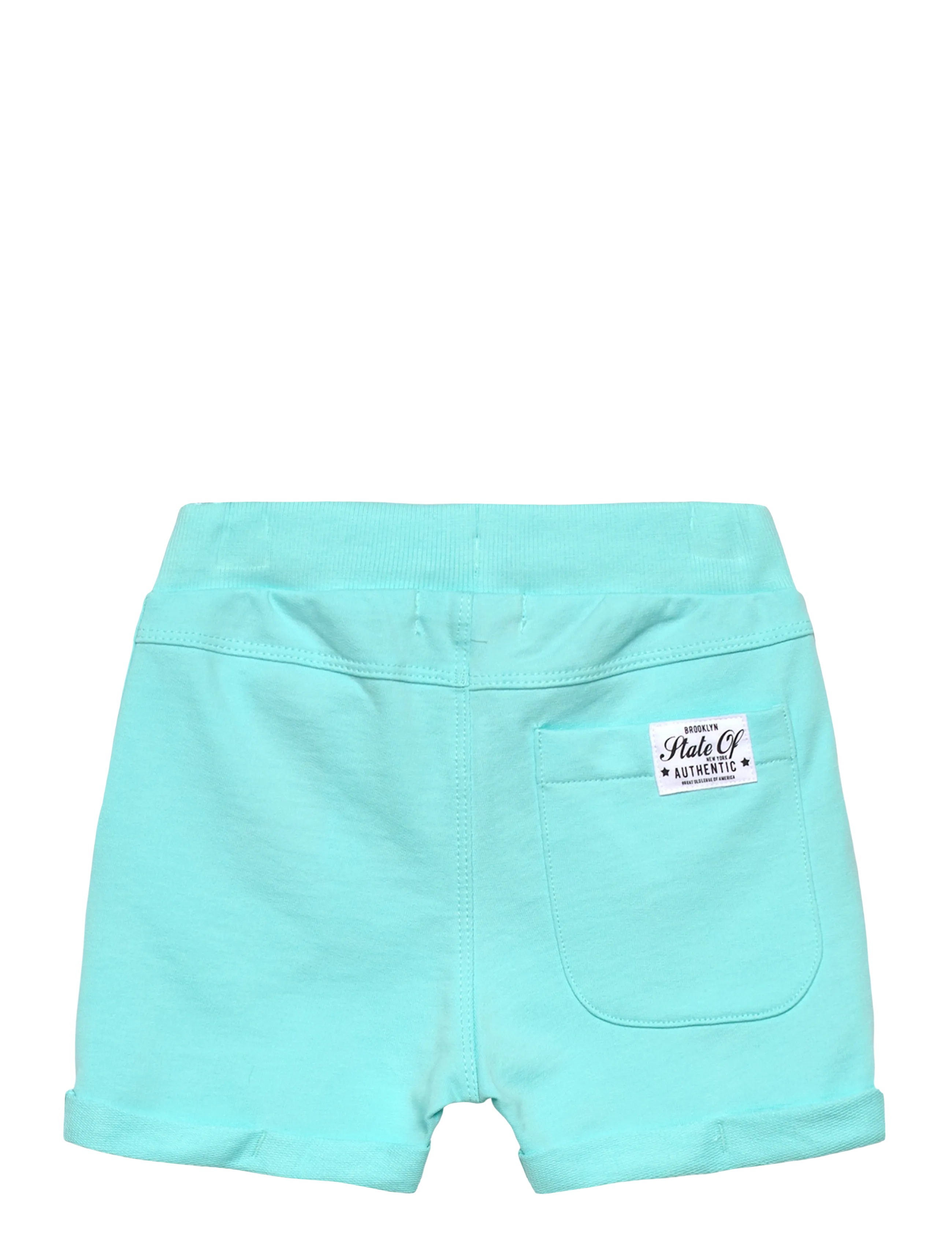 name it - NKMVERMO LONG SWE SHORTS UNB F NOOS - sweatshorts - limpet shell - 1