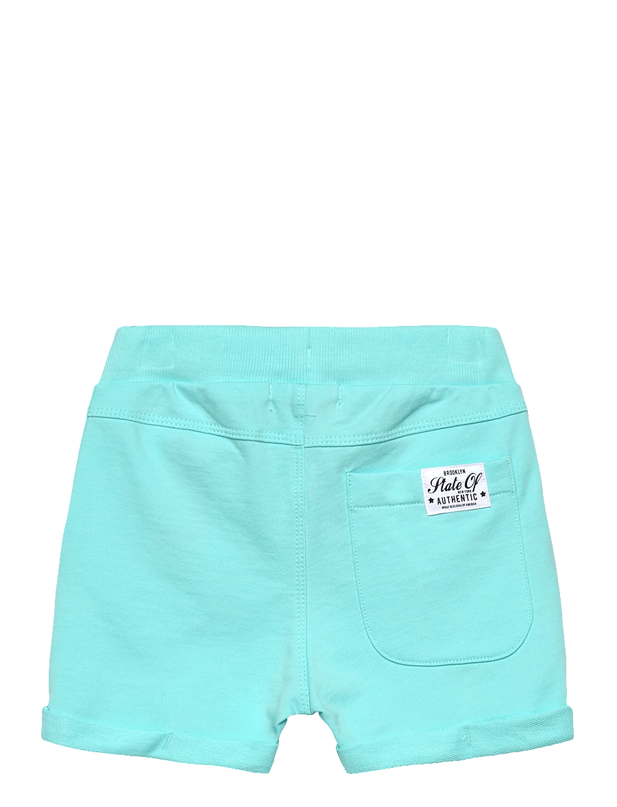 name it - NKMVERMO LONG SWE SHORTS UNB F NOOS - sweatshorts - limpet shell - 1
