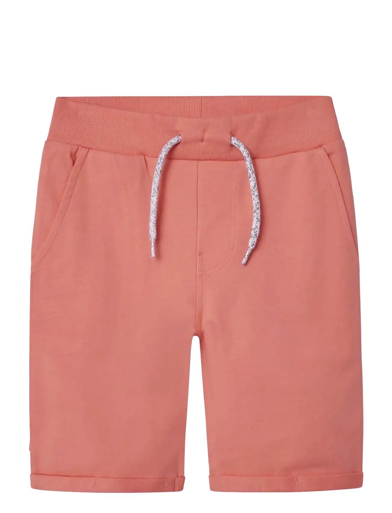 name it NKMVERMO LONG SWE SHORTS UNB F NOOS - name it - PEACH ECHO / pink/rose