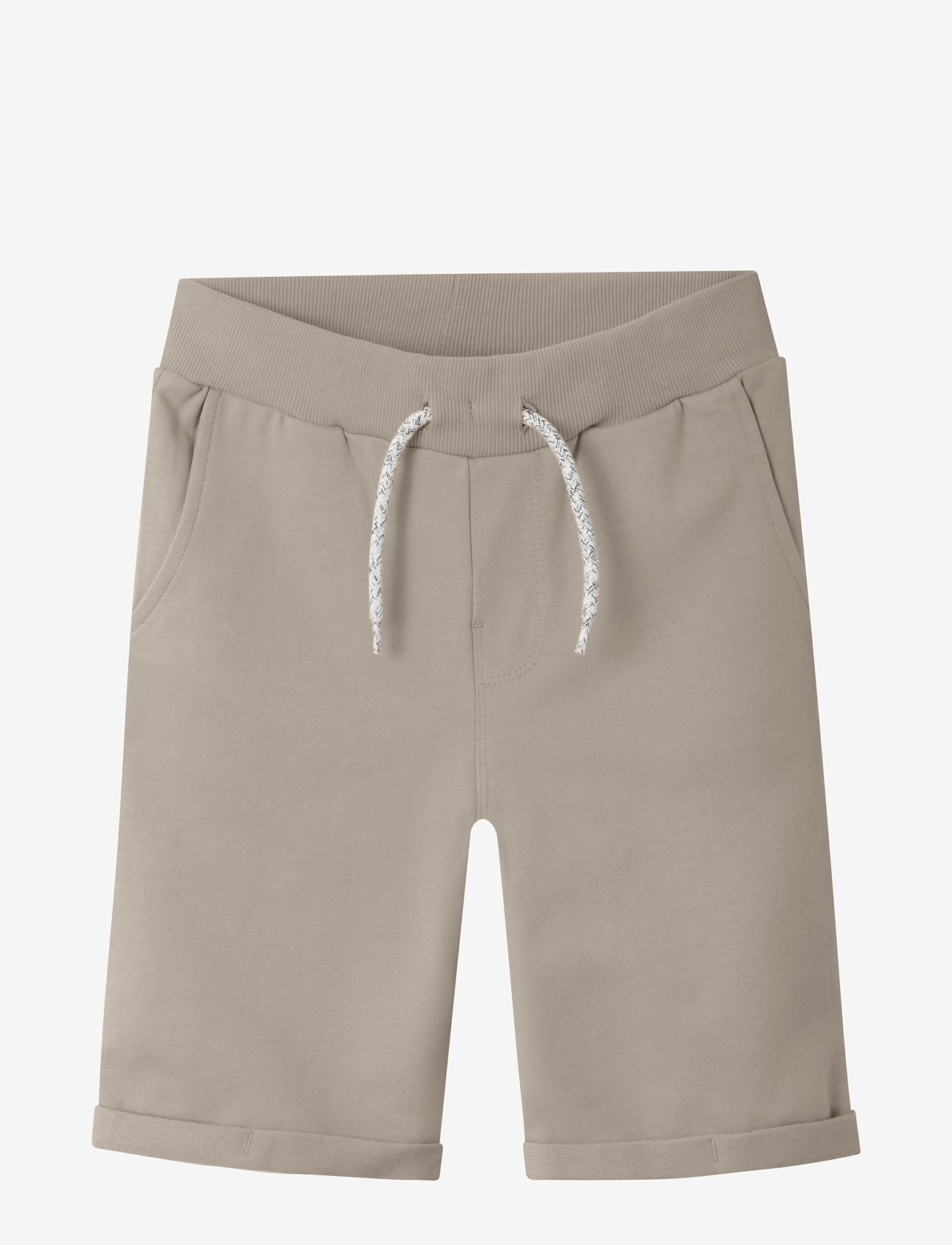 name it - NKMVERMO LONG SWE SHORTS UNB F NOOS - sweatshorts - pure cashmere - 1