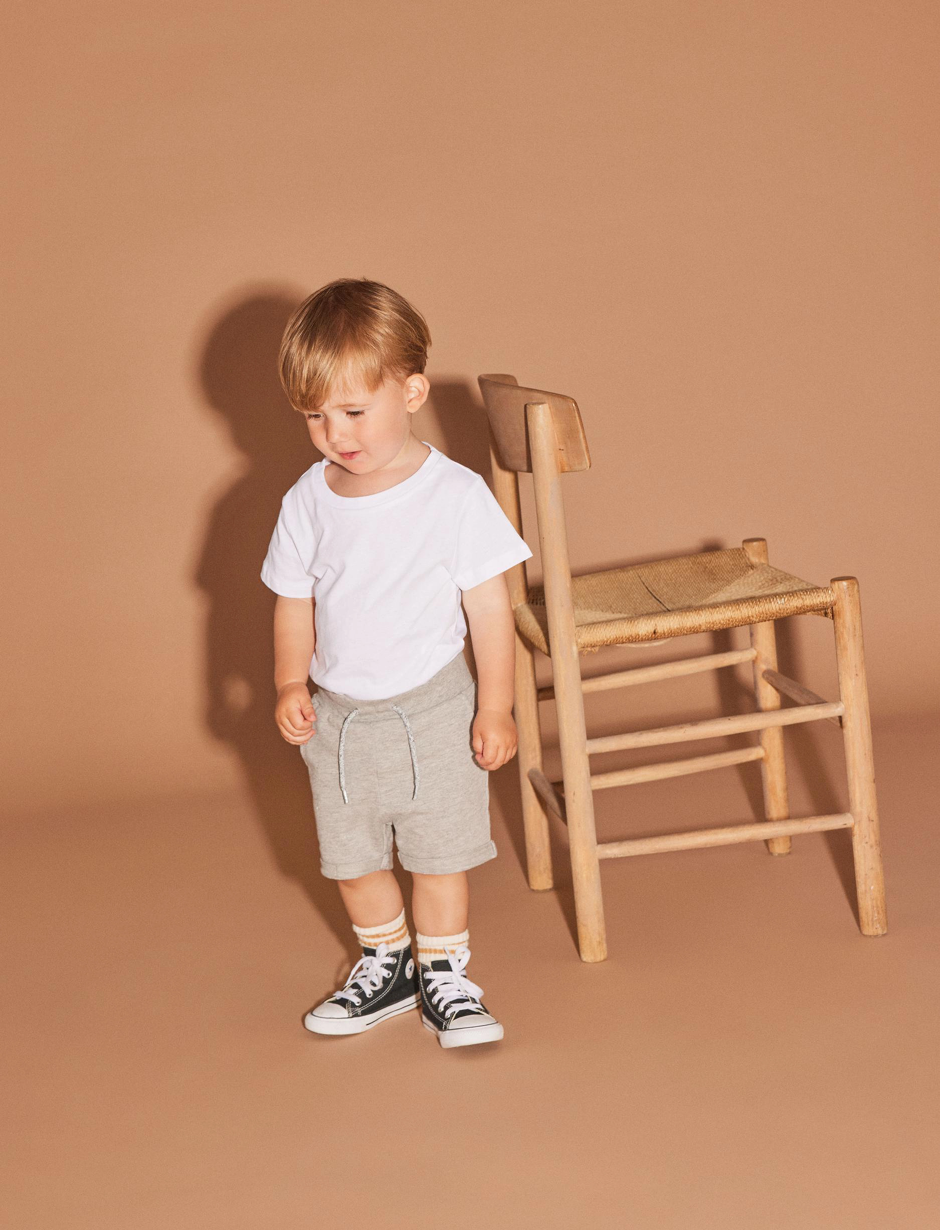 name it NKMVERMO LONG SWE SHORTS UNB F NOOS - Sweatshorts - PURE CASHMERE / beige