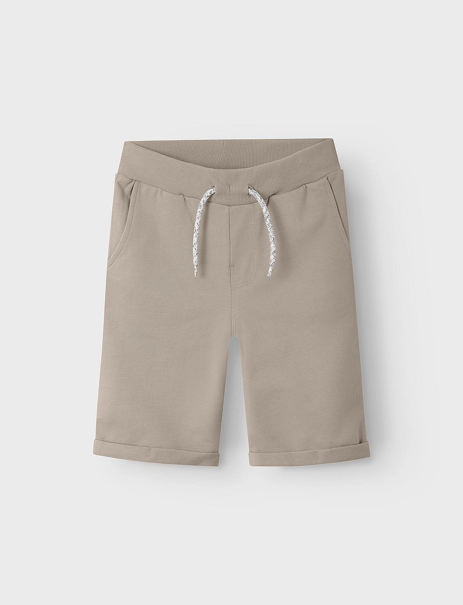 name it - NKMVERMO LONG SWE SHORTS UNB F NOOS - sweatshorts - pure cashmere - 4