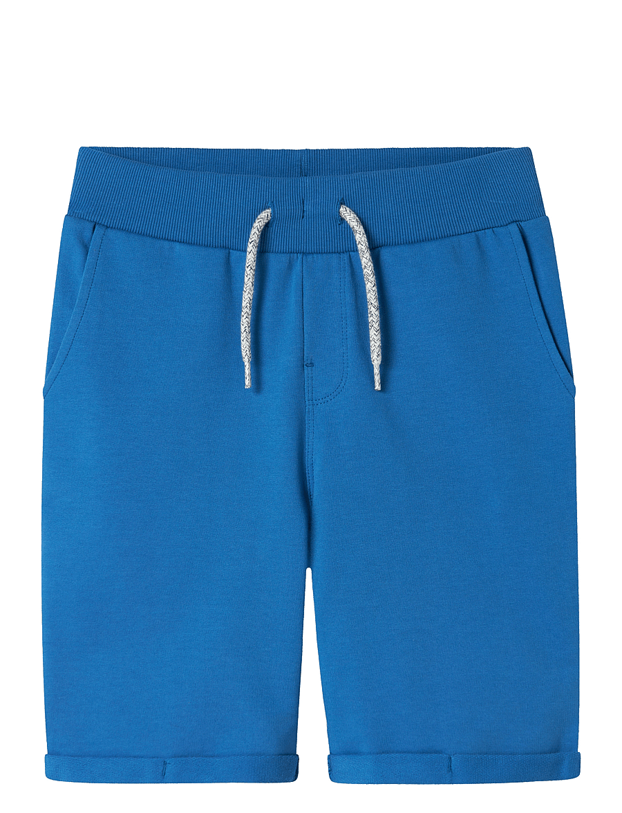name it - NKMVERMO LONG SWE SHORTS UNB F NOOS - sweatshorts - star sapphire - 0