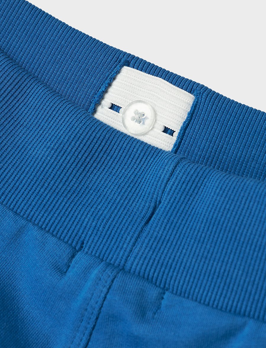 name it - NKMVERMO LONG SWE SHORTS UNB F NOOS - sweatshorts - star sapphire - 2