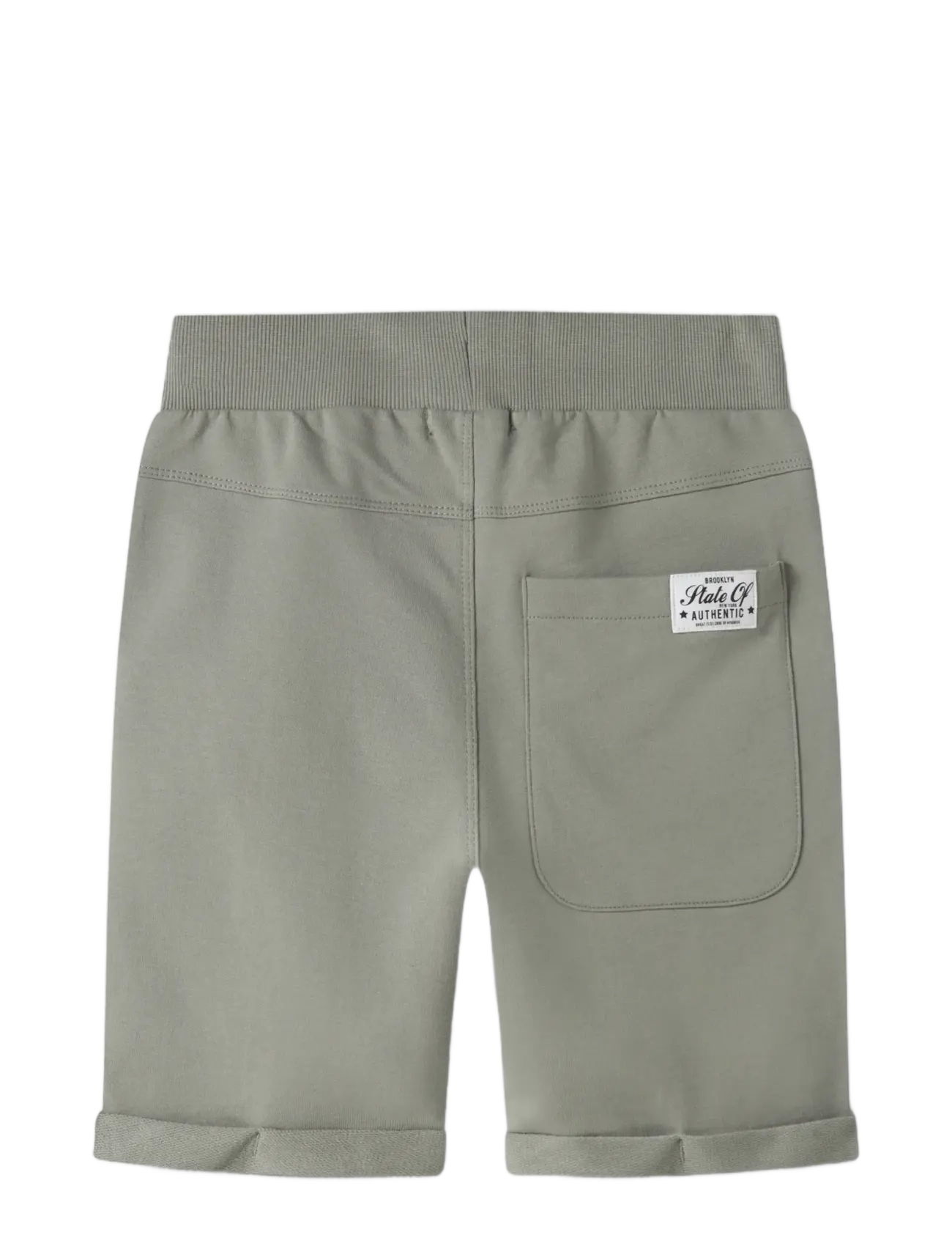 name it - NKMVERMO 2P LONG SWE SHORTS UNB F NOOS - sweatshorts - shadow - 1