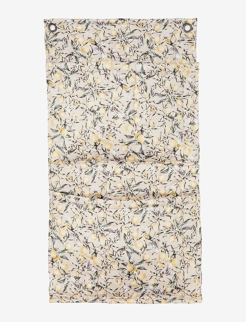 name it - NBNFREY QUILTED WALL POCKET - storage baskets - crystal gray - 1