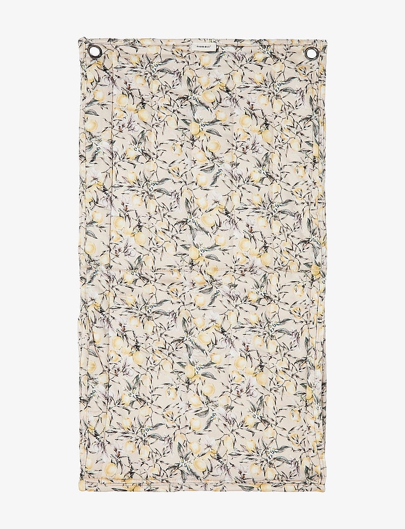 name it - NBNFREY QUILTED WALL POCKET - storage baskets - crystal gray - 2