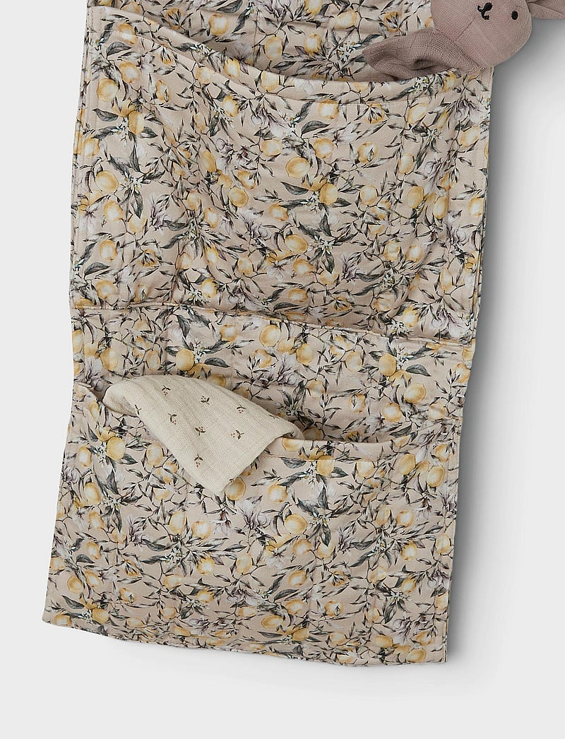 name it - NBNFREY QUILTED WALL POCKET - storage baskets - crystal gray - 0