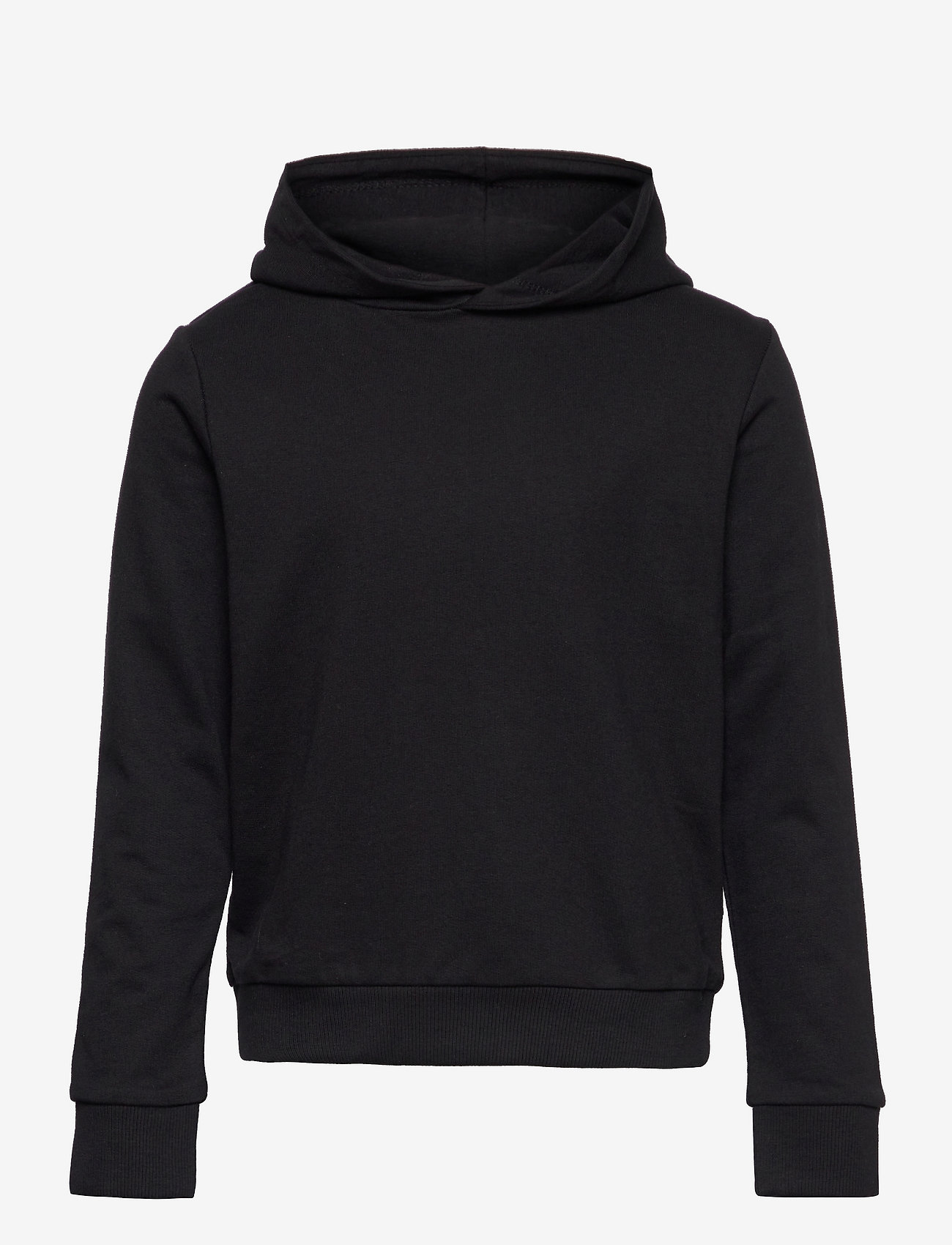 name it - NKFNASWEAT W HOOD UNB NOOS - sweatshirts & hoodies - black - 0
