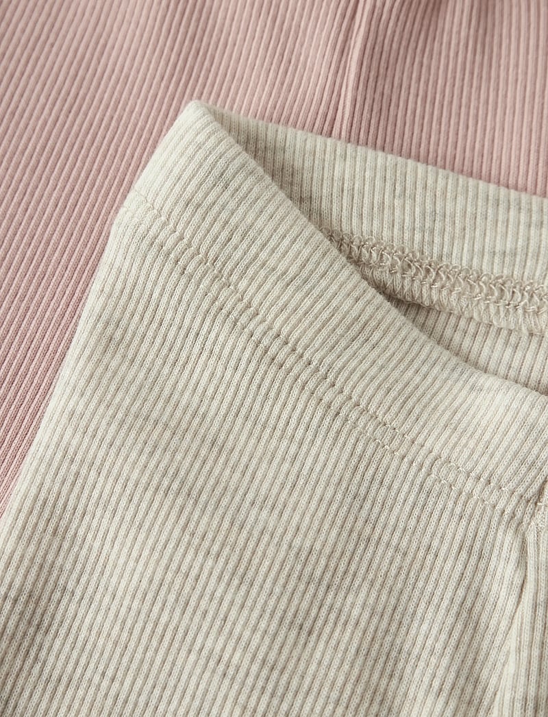 name it - NBNKAB 2P LEGGING NOOS - multipack legginsit - peyote melange - 0