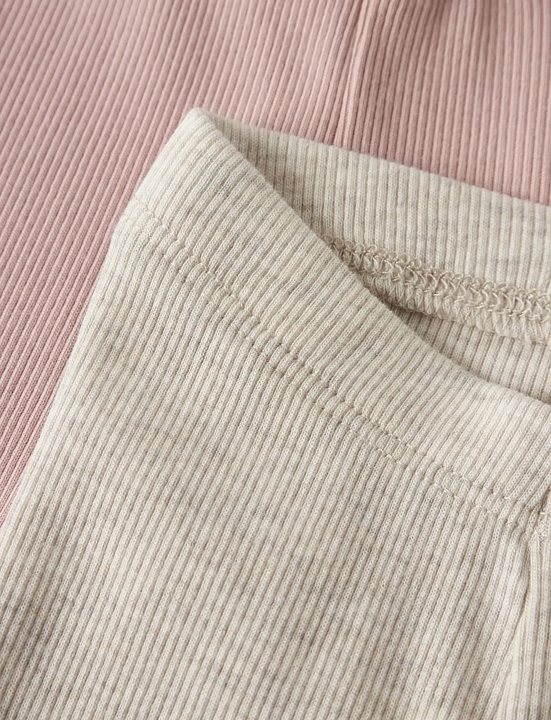 name it - NBNKAB 2P LEGGING NOOS - multipack legginsit - peyote melange - 3