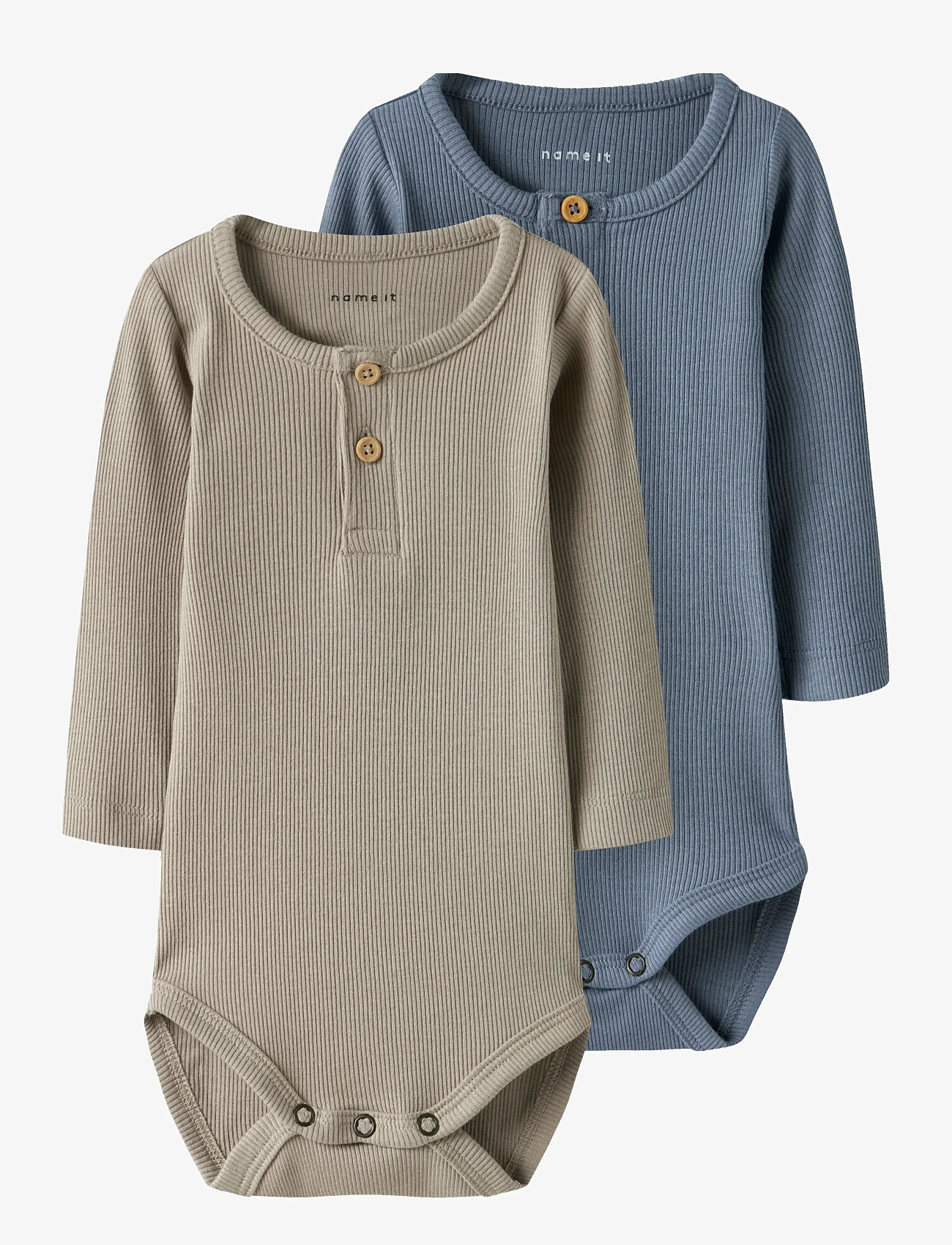name it - NBMKAB 2P LS BODY NOOS - smėlinukai ilgomis rankovėmis - troposphere - 1
