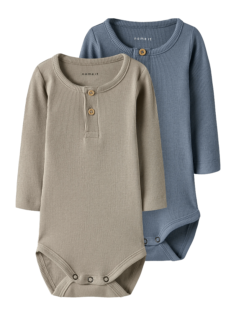 name it - NBMKAB 2P LS BODY NOOS - smėlinukai ilgomis rankovėmis - troposphere - 1