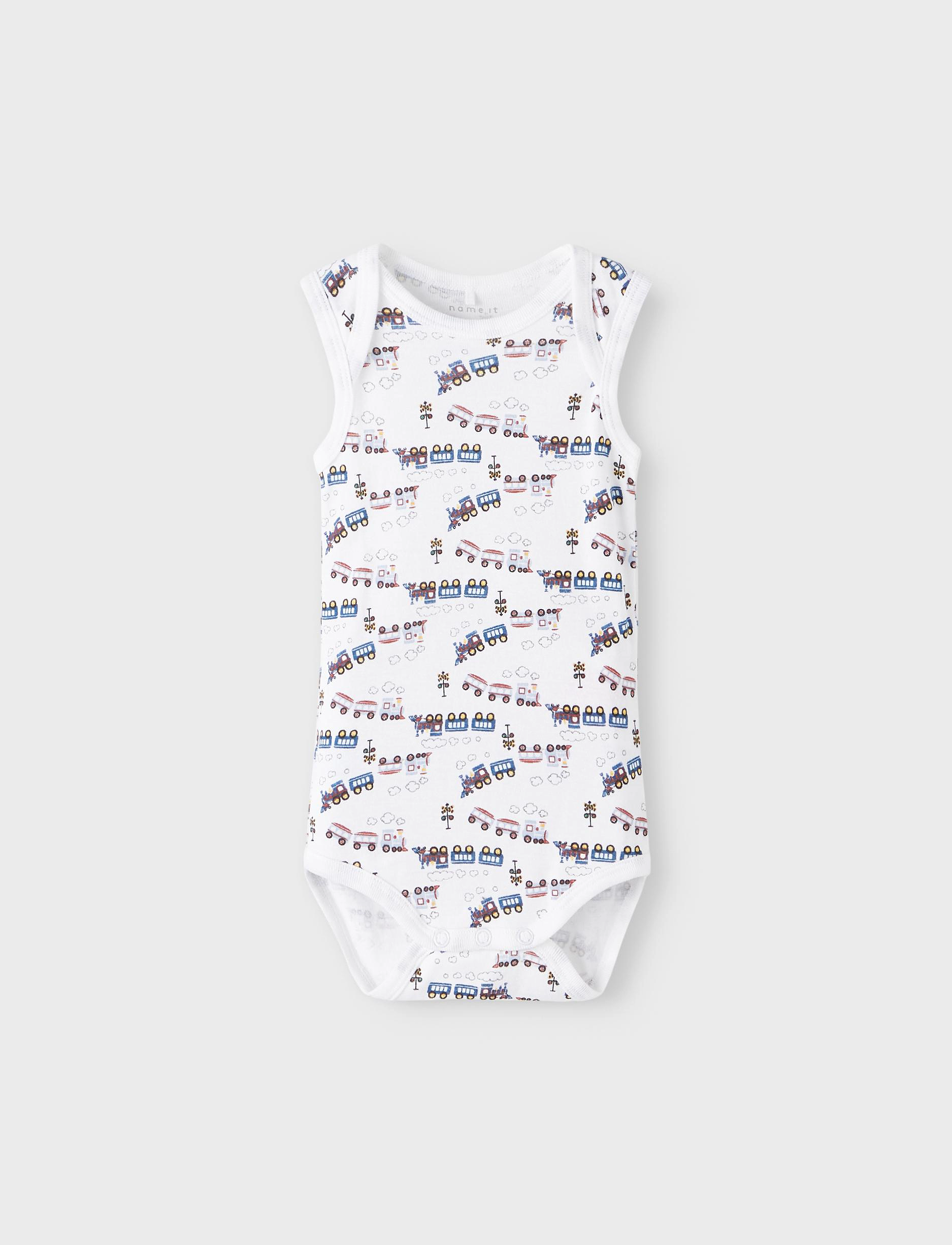 name it - NBMBODY 3P TANK HEATHER TRAIN NOOS - heather - 5