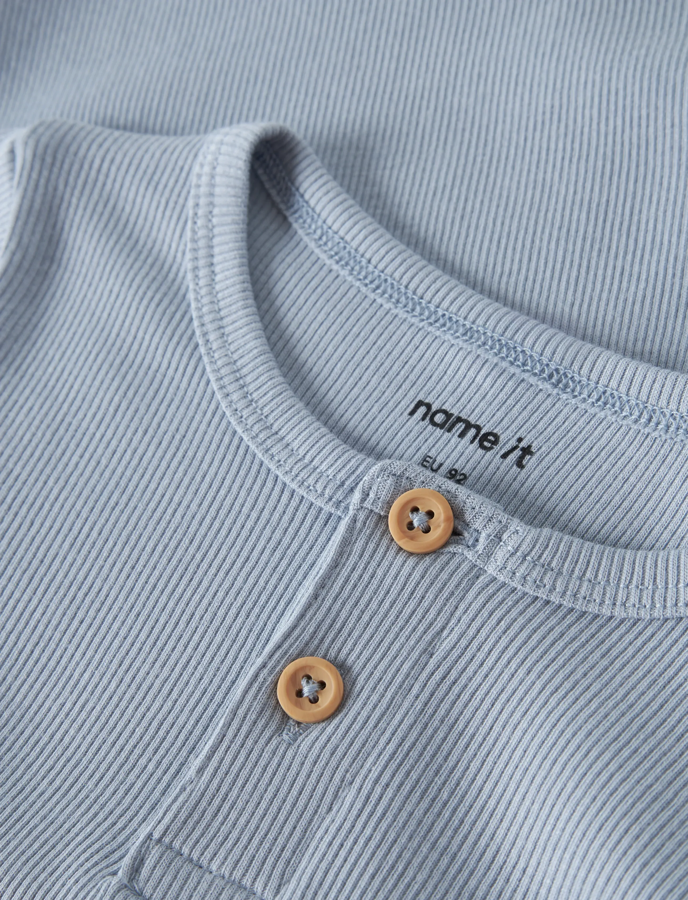 name it - NMMKAB SS TOP NOOS - lühikeste varrukatega t-särgid - blue fog - 3