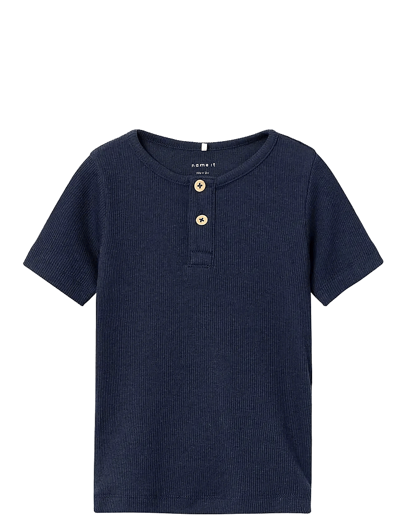 name it - NMMKAB SS TOP NOOS - kurzärmelige - dark sapphire - 0